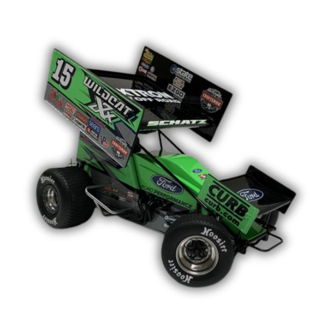 1:18th Scale 2018 Knoxville Nationals Wildcat Autographed Sprint Car Diecast