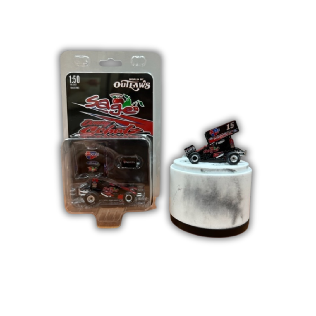 1:50th Chrome Sage Fruit Diecast Car