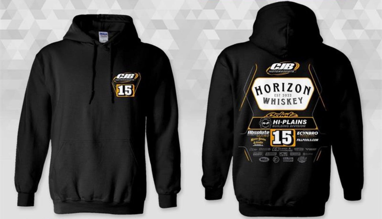 2026 CJB/Donny Schatz Black Crew Gildan Hoodie