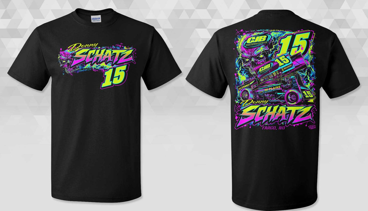 Neon Cool Black Gildan Dryblend TShirt