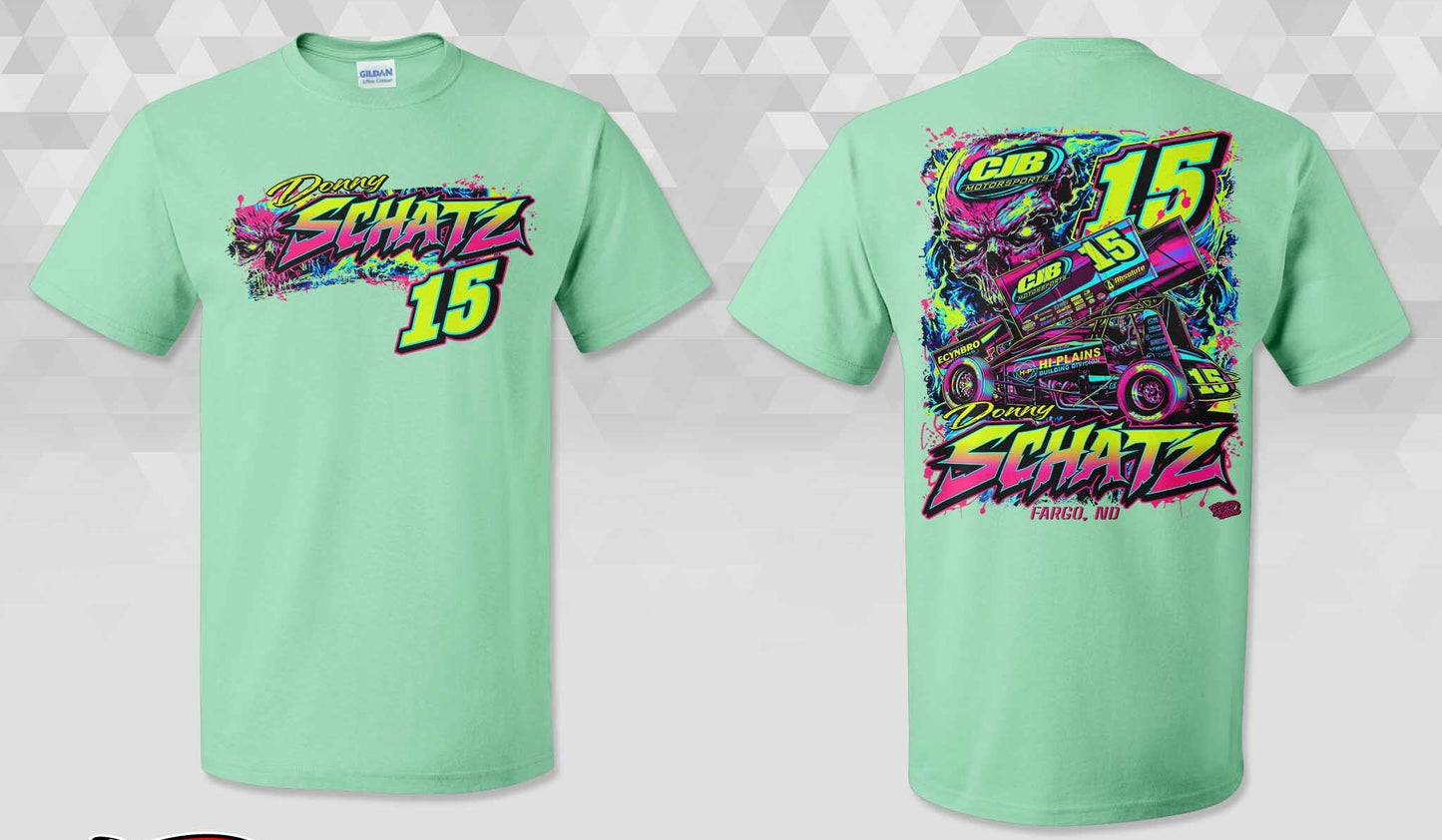 Neon Cool Mint Green Gildan Dryblend TShirt