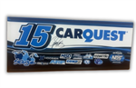 Miniature Wing Panel 2023 Knoxville Carquest Autographed