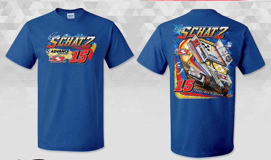 Sale Advanced Auto Parts Sport Royal Blue Gildan 50/50 Dryblend TShirt