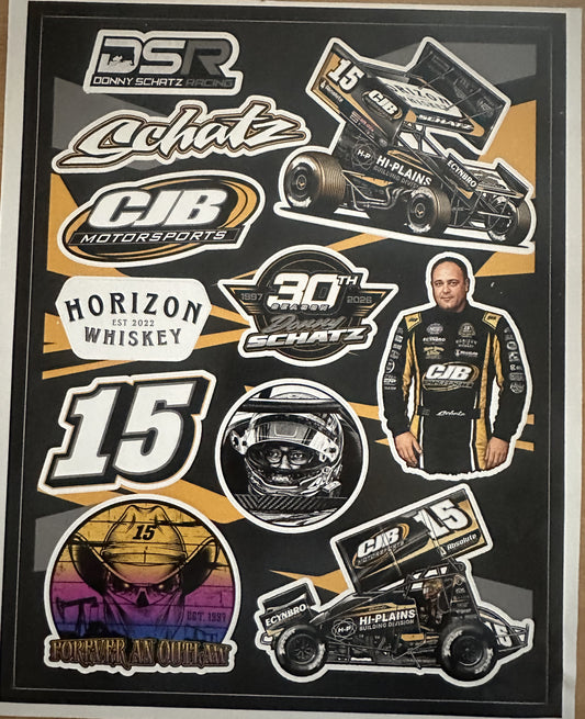 11 Decals on One Page