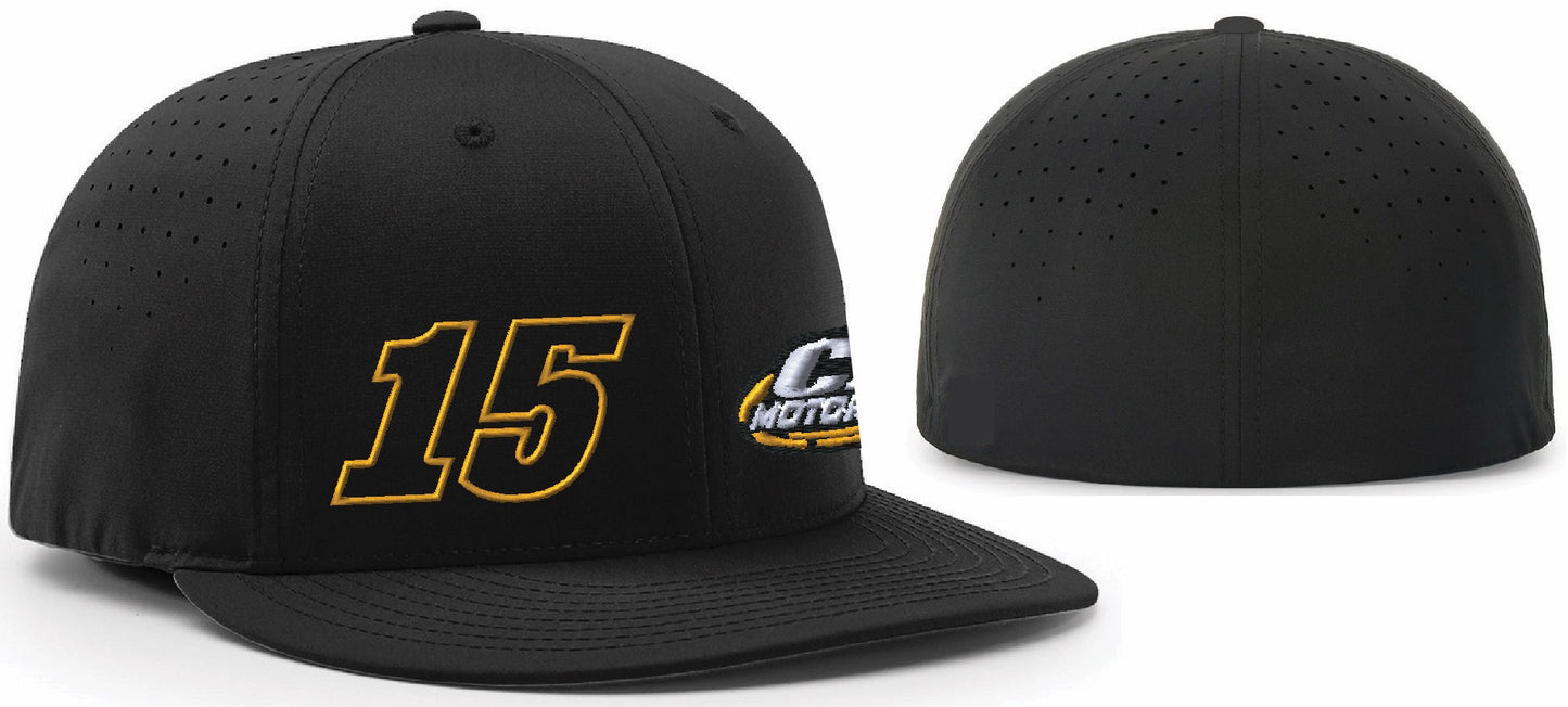 CJB 15 Richardson PTS30 Black Flexfit Hat
