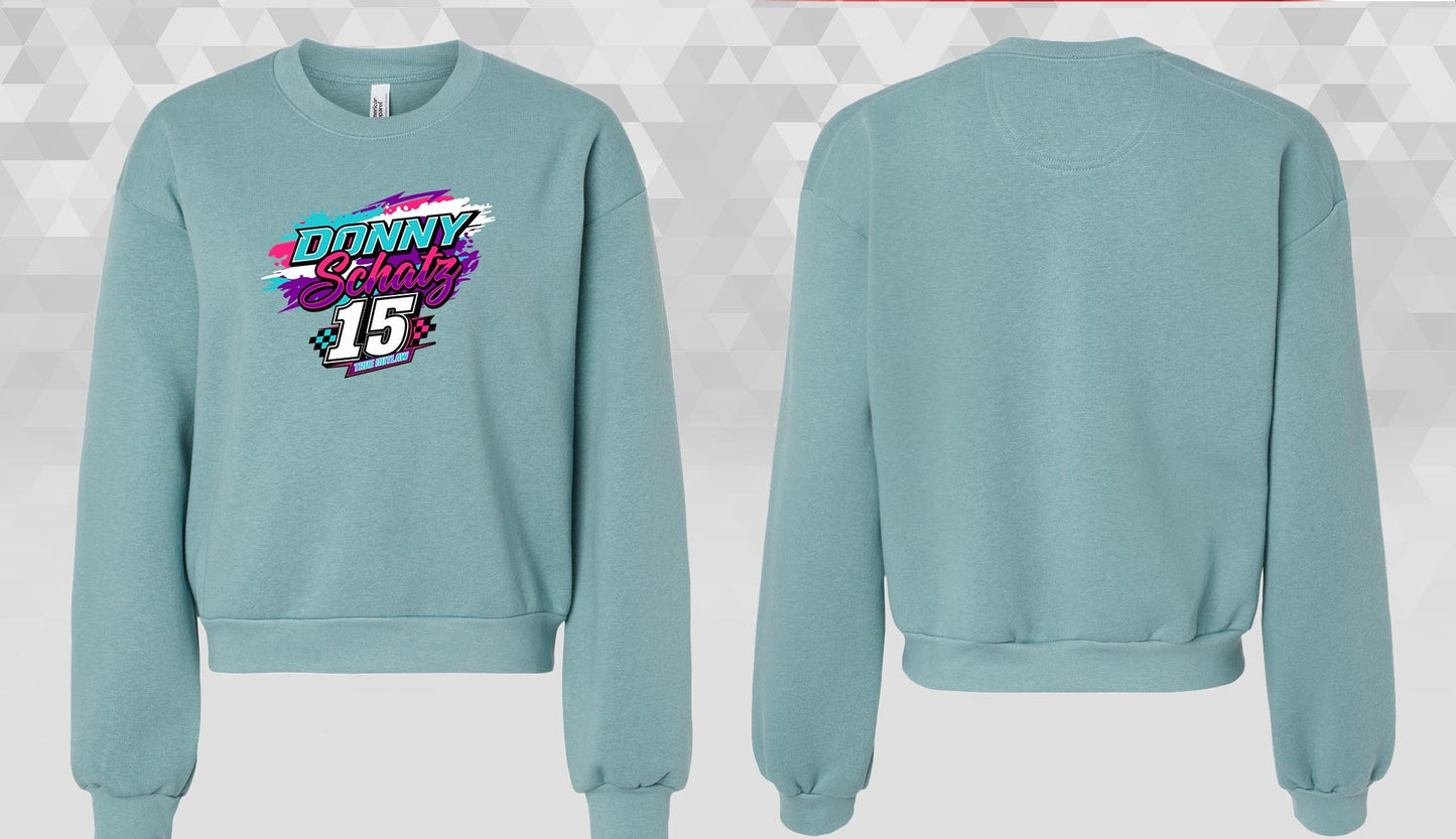 Crew Sweatshirt Ladies American Apparel Arctic Blue