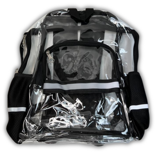 Clear Bag with Black Trim