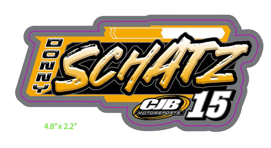 Decal Donny Schatz 15