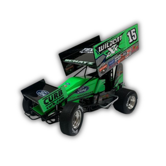 1:18th Scale 2018 Knoxville Nationals Wildcat Autographed Sprint Car Diecast