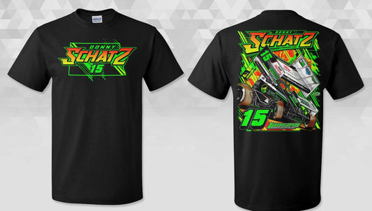 Sale Black and Green Lunstra Gildan Dryblend TShirt