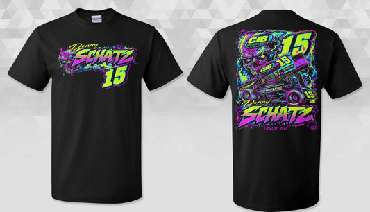 Neon Cool Black Gildan Dryblend TShirt
