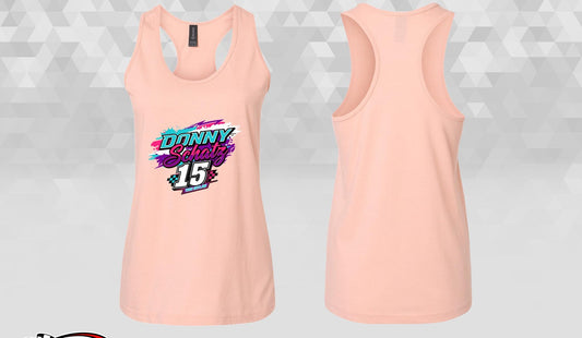 Ladies Peach Blush Gildan Tank Top Racerback