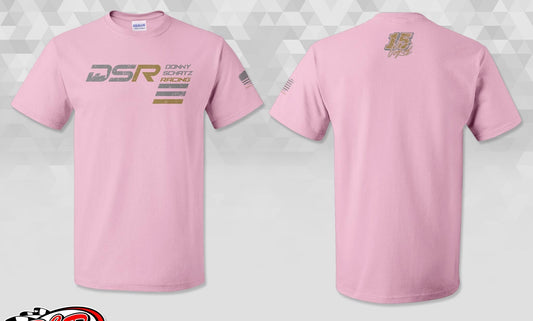 TShirt Vertical Design Gildan Light Pink 50/50 Dryblend