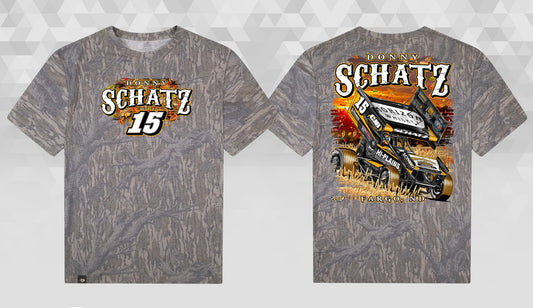 Donny Schatz Fall 2026 Mossy Oak Washed out TriBlend TShirt