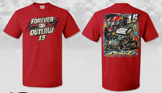 Forever an Outlaw Red Gildan Dryblend TShirt