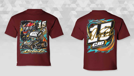 2026 Youth Maroon Polyester TShirt
