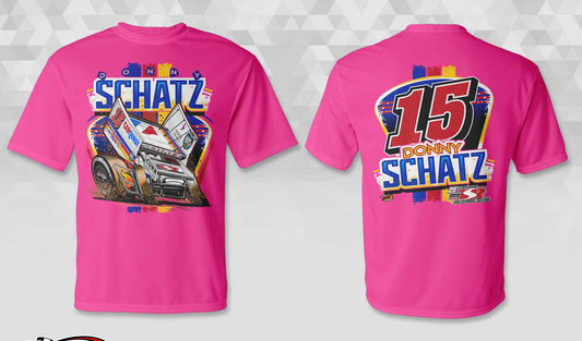 Sale Youth Neon  Pink Sport Tec Polyester TShirt