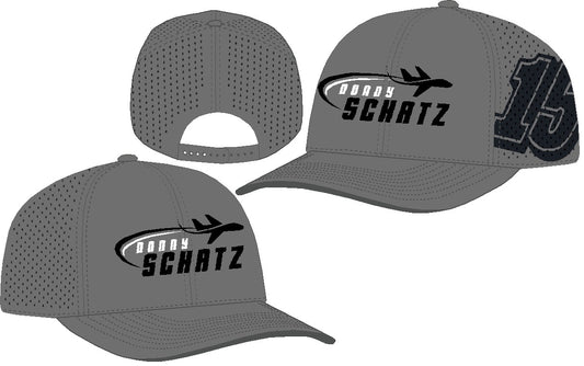DS 15 Charcoal Gray Polyester Snap Back Hat